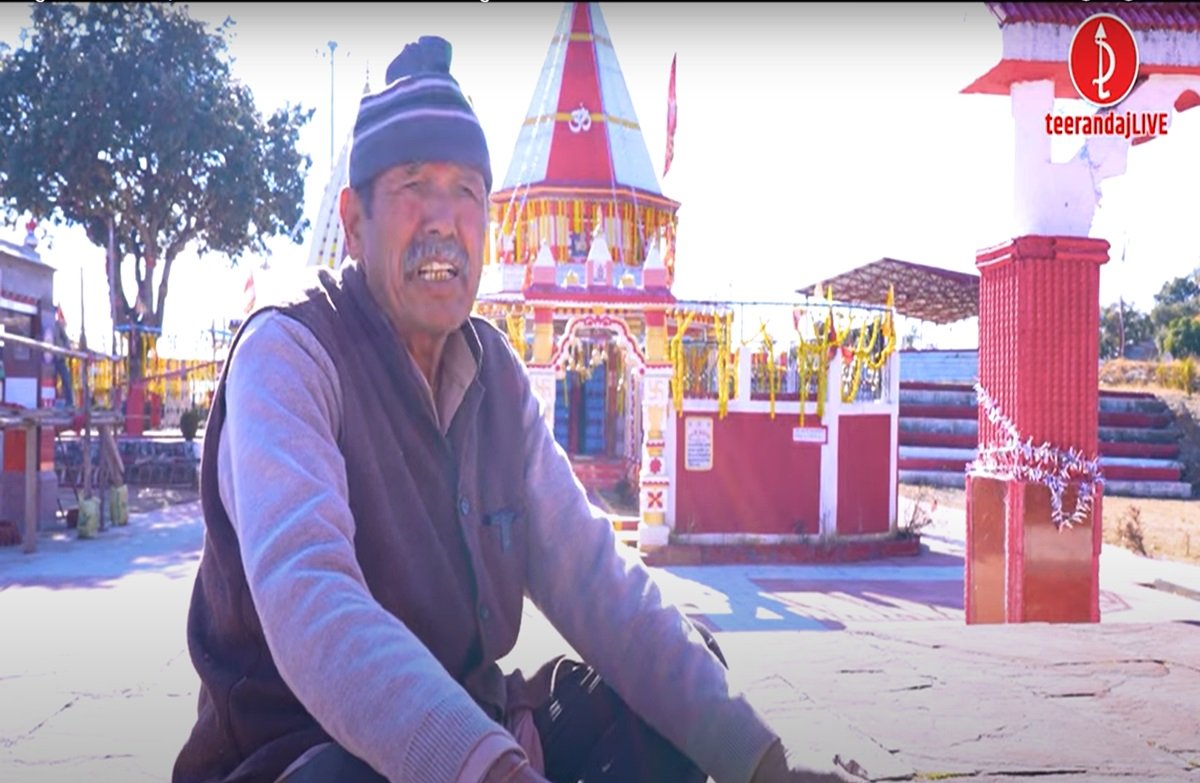 मां कालिंका मंदिर का अद्भुत नजारा