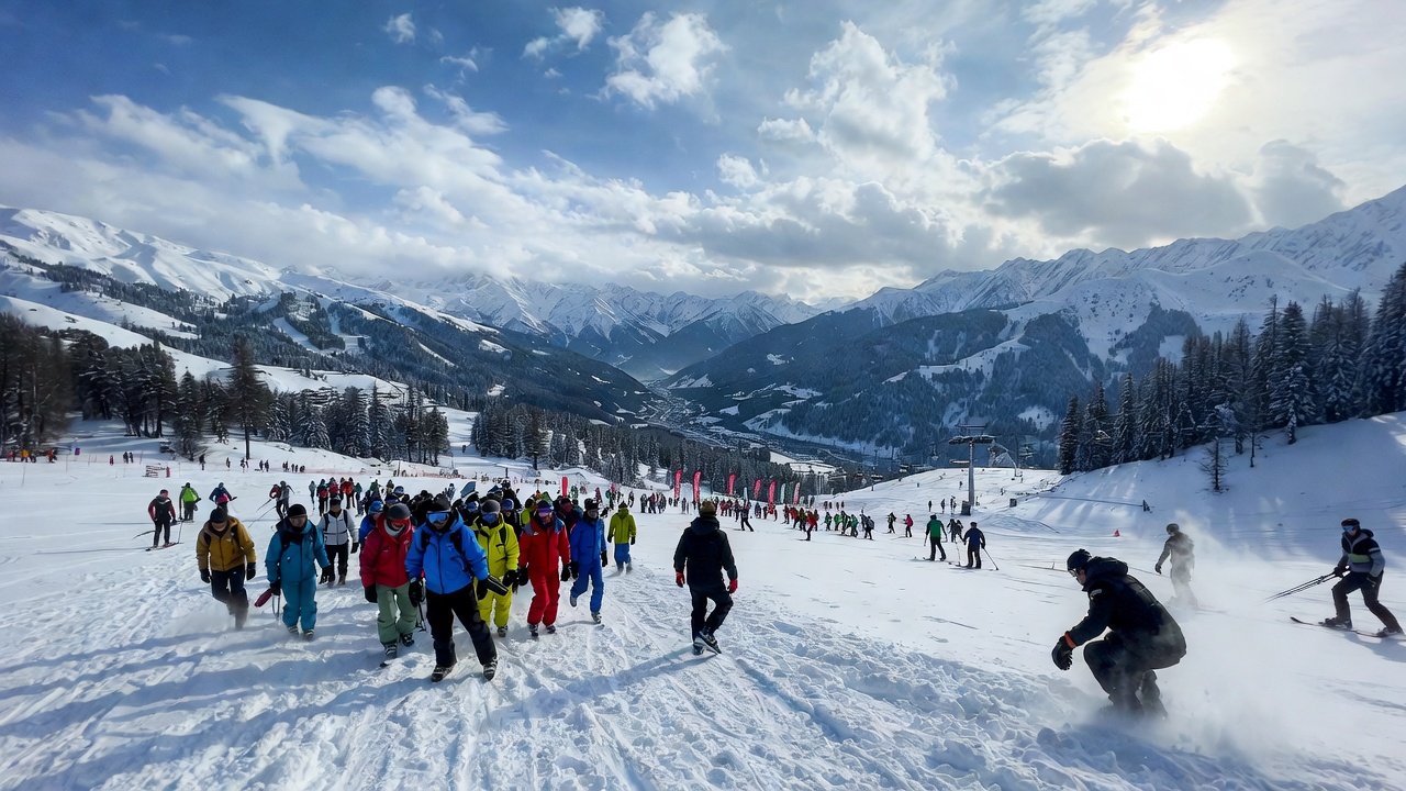 औली में रोमांच का आगाज… National Skiing Championship 2026 में चरम पर रोमांच