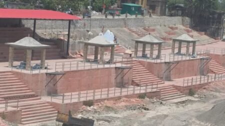 विकासनगर में आकार ले रहा प्रदेश का पहला भव्य यमुना घाट