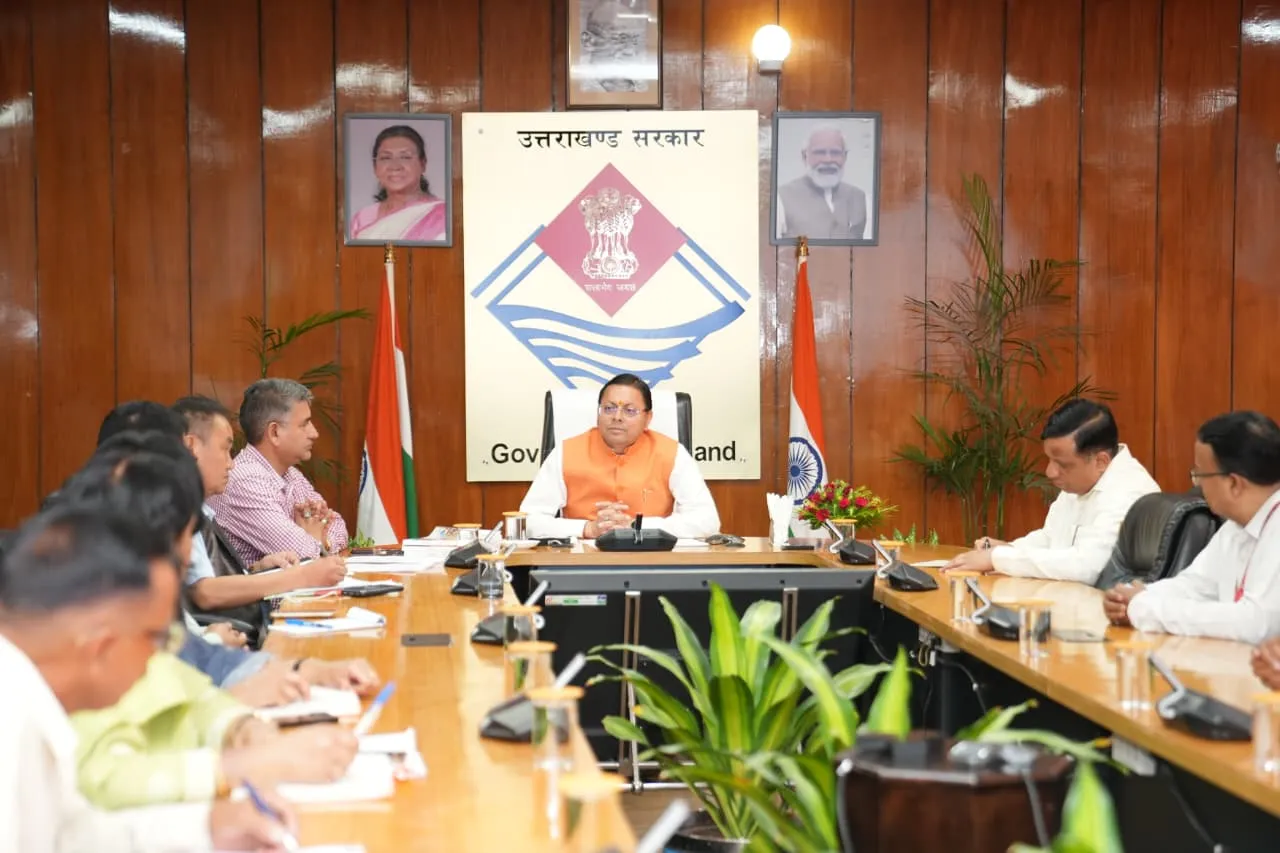 मेरी योजना पुस्तक के ऑडियो संस्करण का मुख्यमंत्री धामी ने किया लोकार्पण